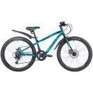 Велосипед NOVATRACK PRIME 24 (2022) синий металлик
